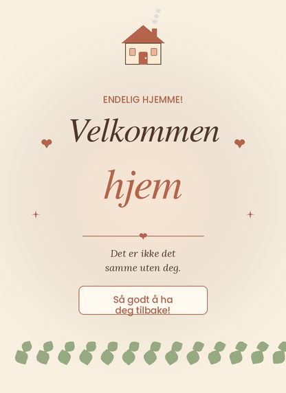 Anledningskort Pakke – 8 Digitale Kort | Takk, Beklager, God Bedring og Gratulerer 💌