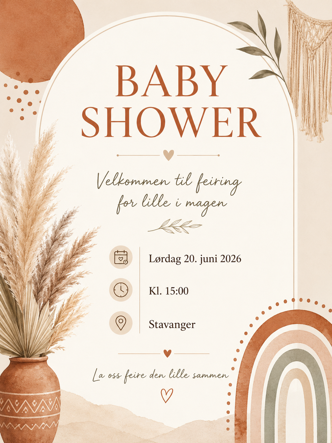 Baby Shower Invitasjon – 13 Digitale Kort | Søt PDF/PNG Nedlasting 🎀☁️