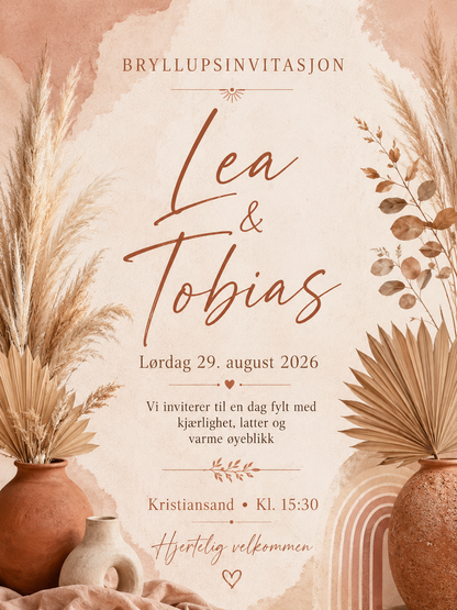 Baby Shower Invitasjon – 13 Digitale Kort | Søt PDF/PNG Nedlasting 🎀☁️