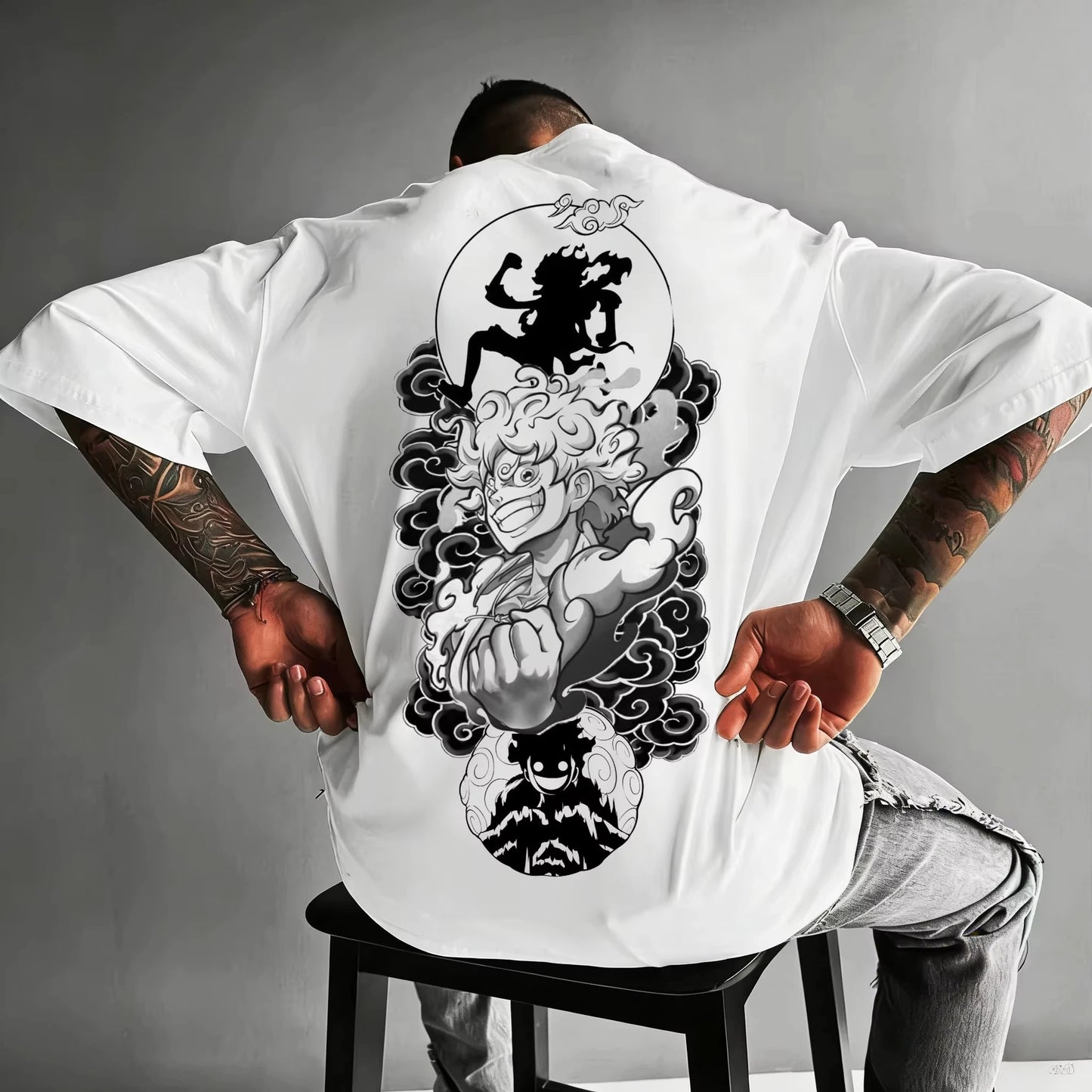 One Piece Japanese Anime Printed Men's T-Shirt Roronoa Zoro Boy Children's Harajuku Short Sleeve Tee Unisex Luffy Top Clothing