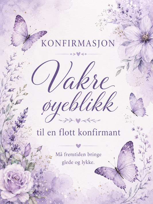 Konfirmasjonskort – 10 Digitale Kort | Elegant PDF/PNG Nedlasting 🤍✝️