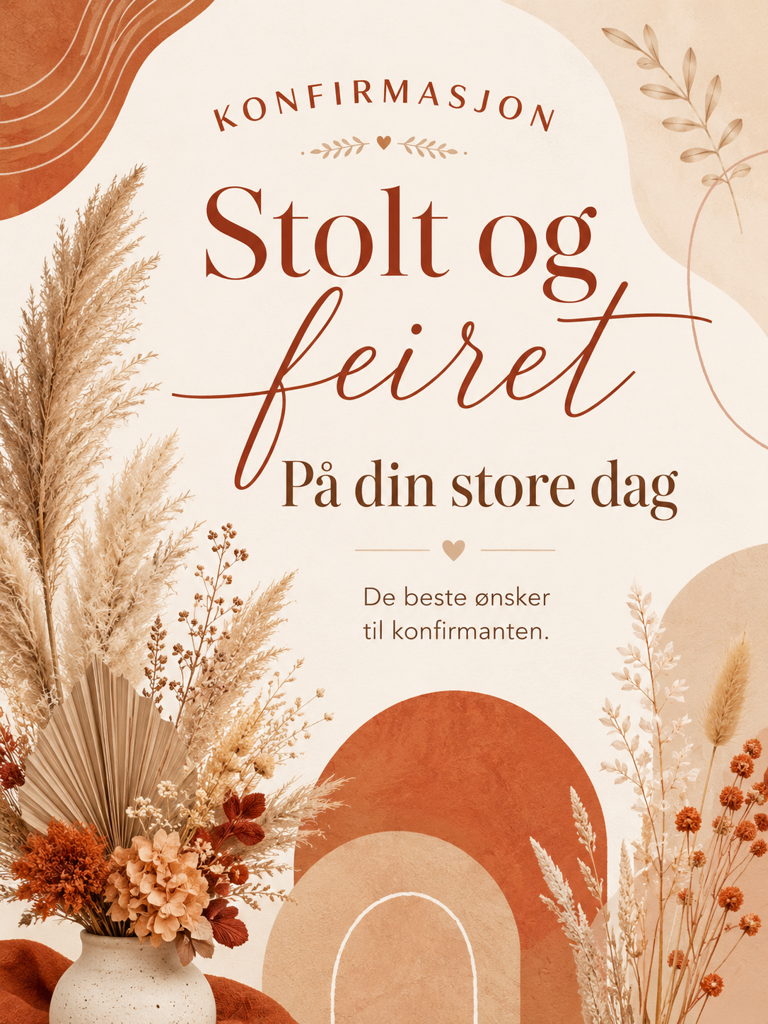 Konfirmasjonskort – 10 Digitale Kort | Elegant PDF/PNG Nedlasting 🤍✝️