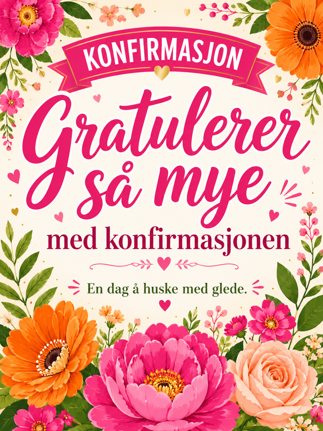 Konfirmasjonskort – 10 Digitale Kort | Elegant PDF/PNG Nedlasting 🤍✝️